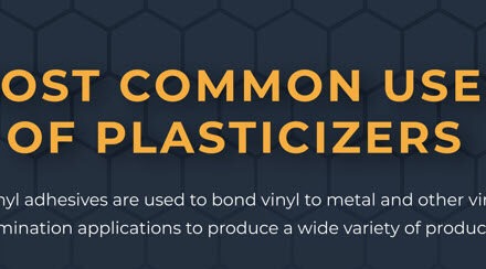 Most Common Uses of Plasticizers Infographic