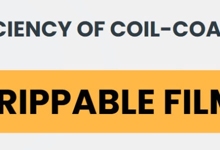 Efficiency of Coil-Coated Strippable Films